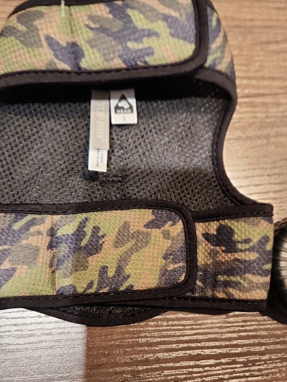 NWT Top Paw Harness Vest for Small Pets - Camo Green (Small)